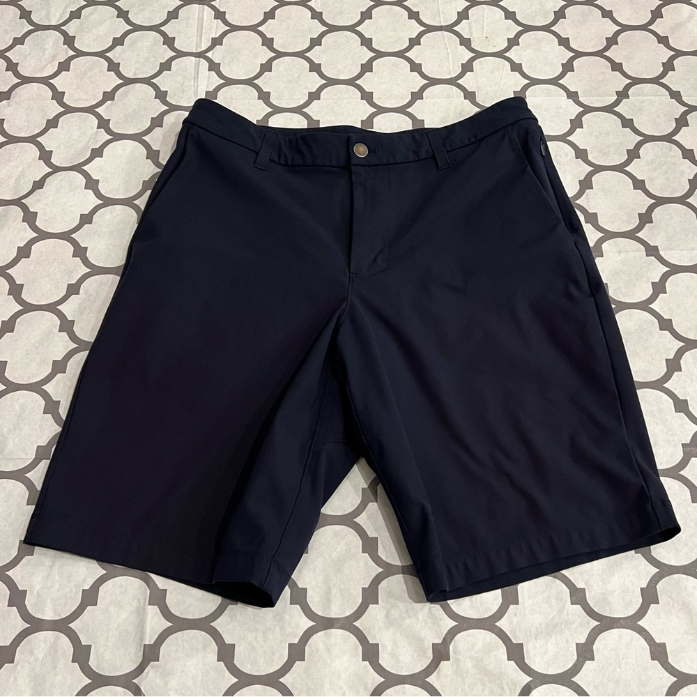 Lululemon Commission Short Relaxed *Warpstreme 11" Men’s 30 M7A83S Stretch Navy
